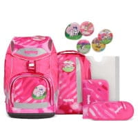 Ergobag Pack Schulrucksack-Set 6tlg KuntBärbuntes Einhorn von Ergobag