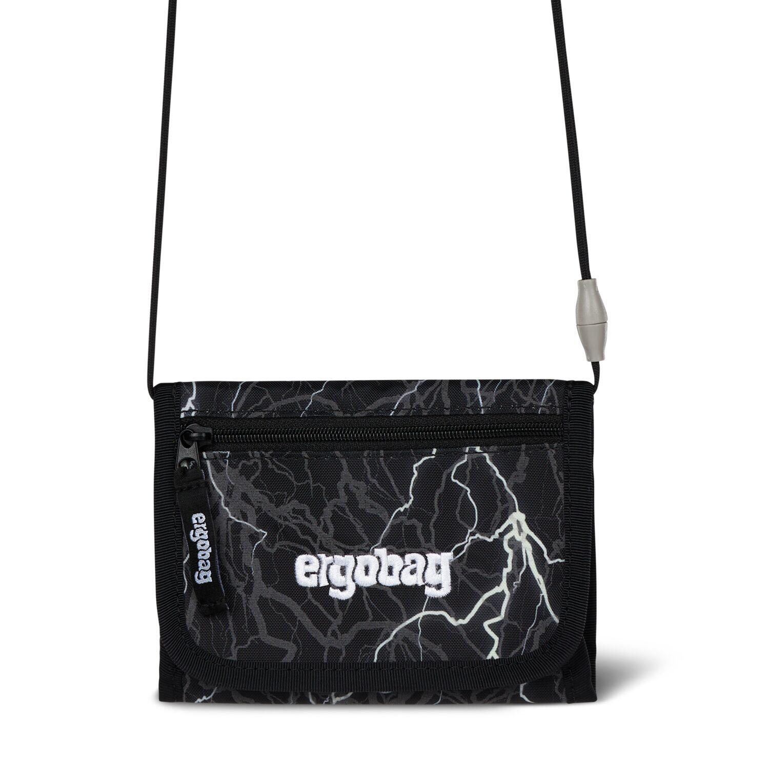 Ergobag - Super ReflektBär Brustbeutel Weiß, Schwarz von Ergobag