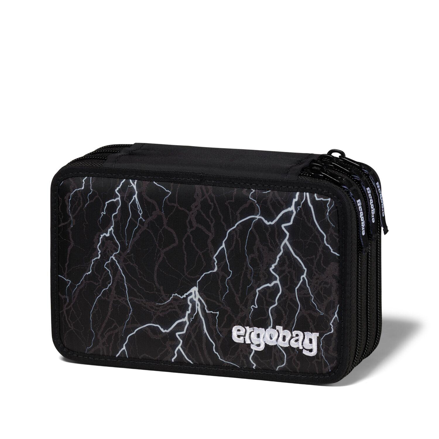 Ergobag - Super ReflektBär Maxi Mäppchen Weiß, Schwarz von Ergobag