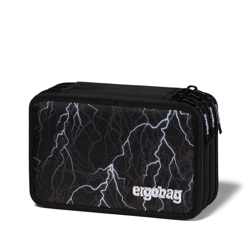 Ergobag - Super ReflektBär Maxi Mäppchen Weiß, Schwarz von Ergobag