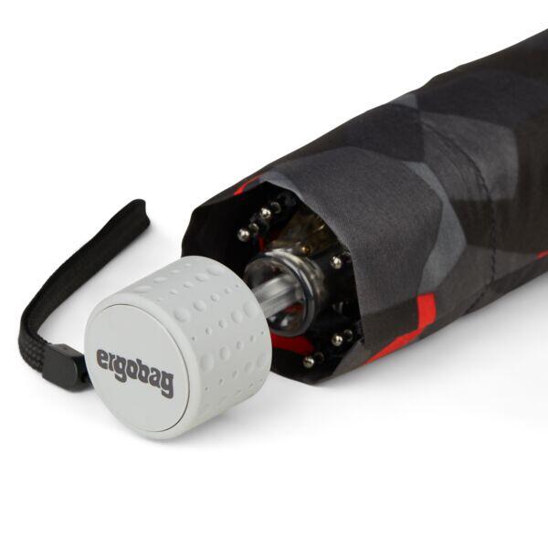 Ergobag - TaekBärdo Regenschirm Rot, Grau von Ergobag