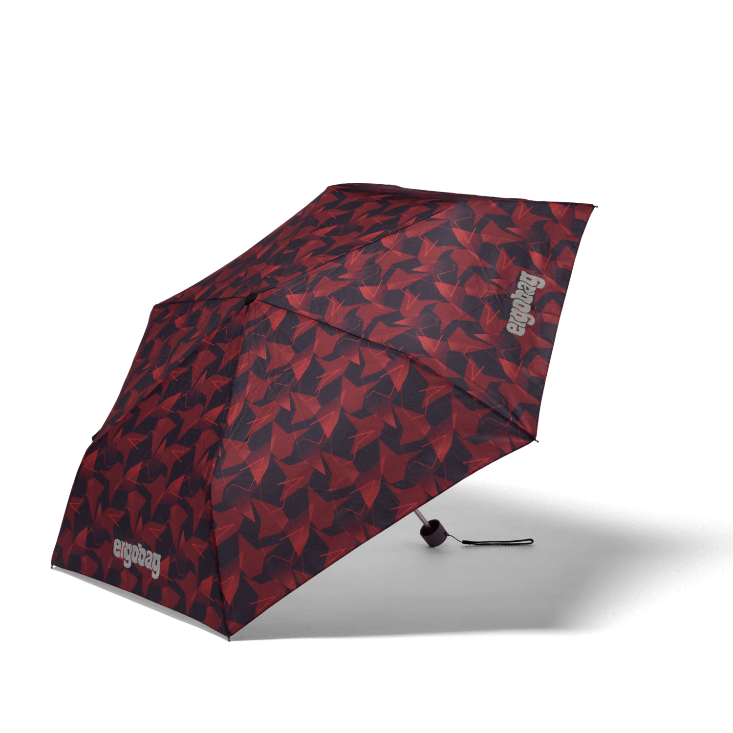 Ergobag - UnaufhaltBär Regenschirm Rot, Schwarz von Ergobag