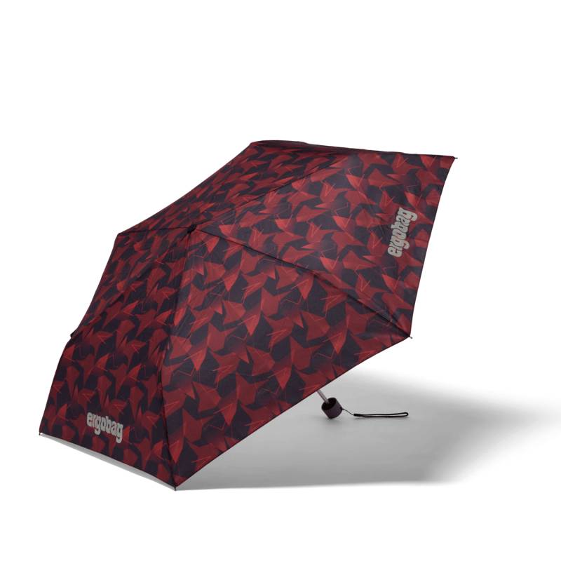 Ergobag - UnaufhaltBär Regenschirm Rot, Schwarz von Ergobag