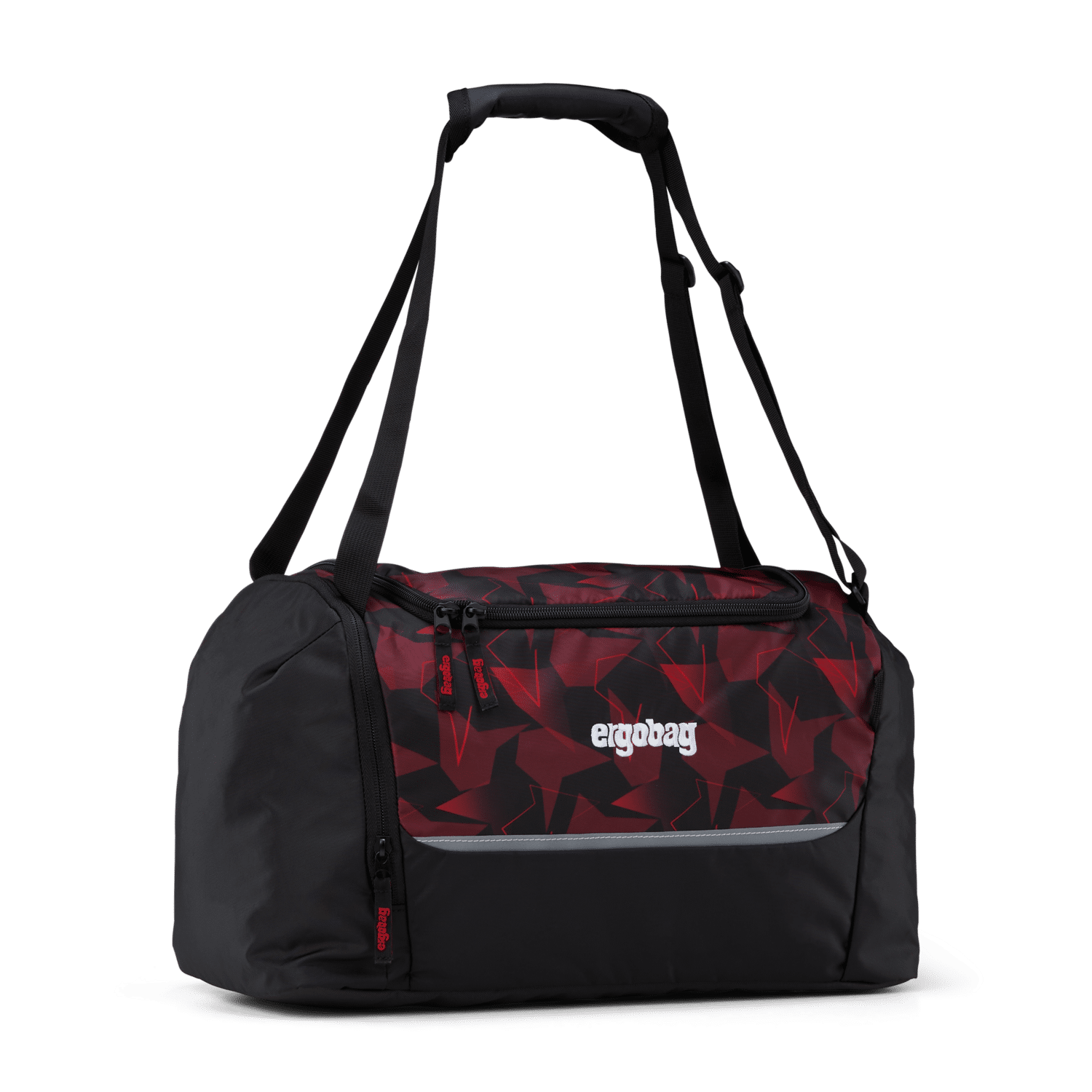 Ergobag - UnaufhaltBär Sporttasche Rot, Schwarz von Ergobag