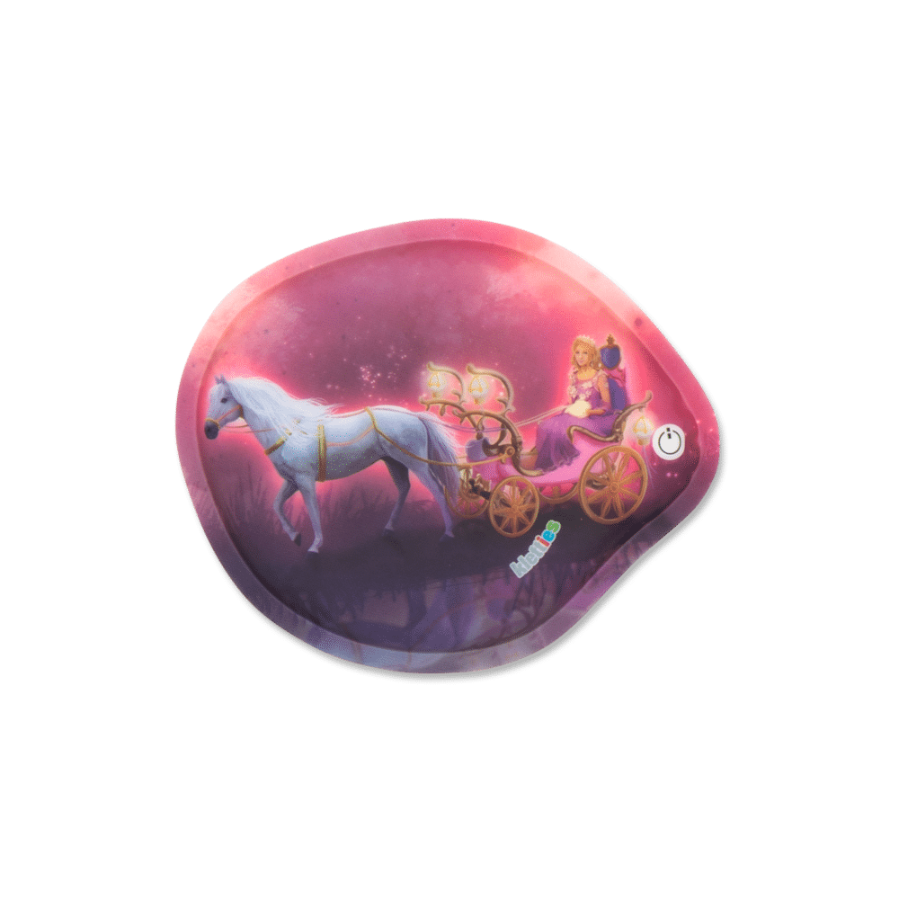 Ergobag - ergobag Blinkie-Klettie (1-tlg.) Märchenkutsche Pink - Gr. - One Size von Ergobag