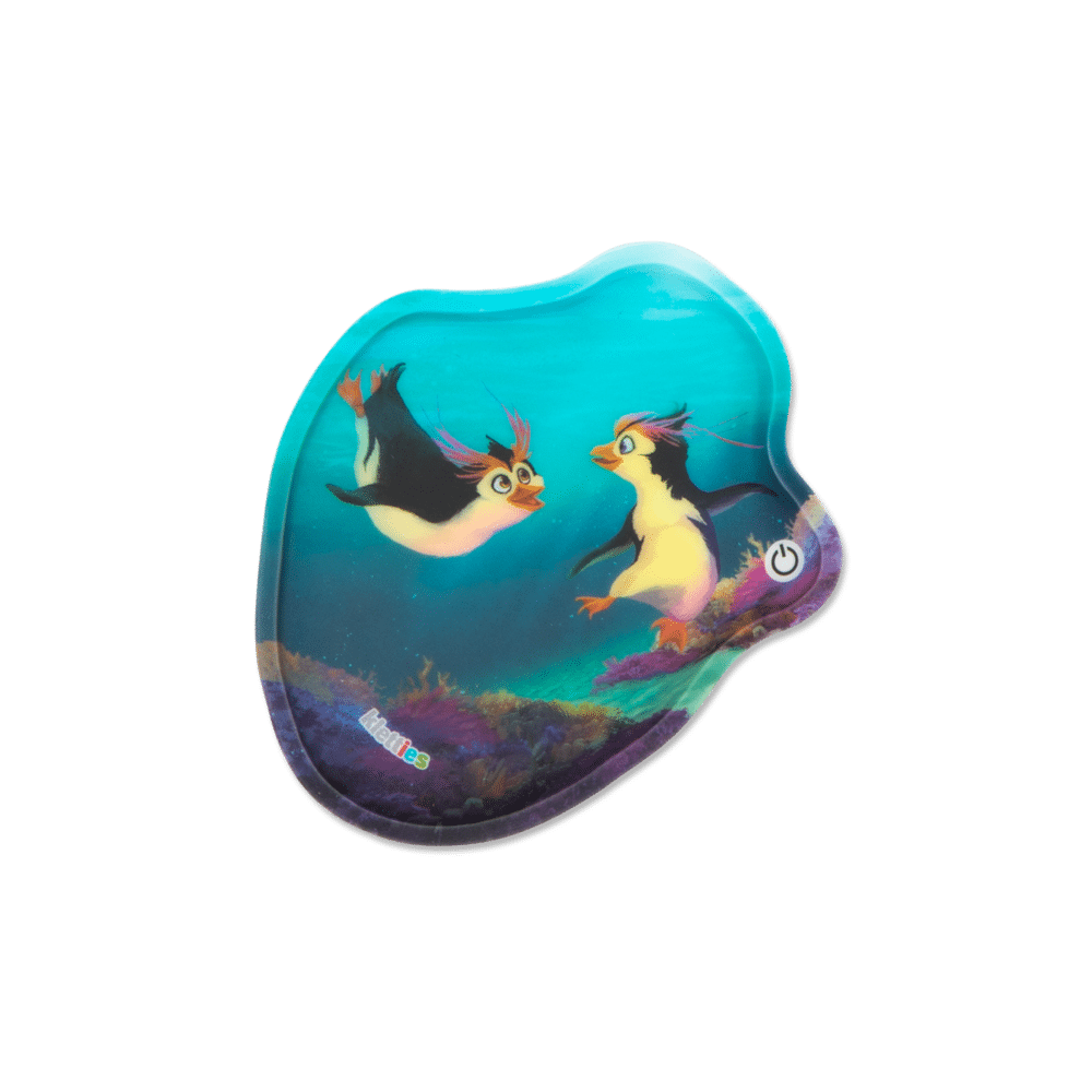 Ergobag - ergobag Blinkie-Klettie (1-tlg.) Pinguine Bunt - Gr. - One Size von Ergobag