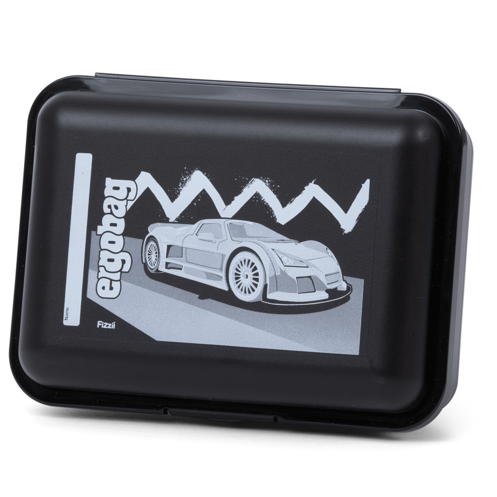 Ergobag - ergobag Brotdose Rennauto Schwarz von Ergobag