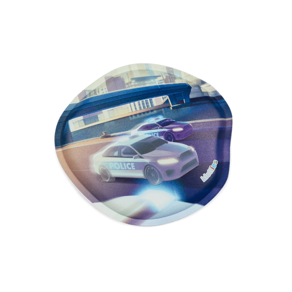 Ergobag - ergobag Glow In The Dark Klettie Polizei Multi Colored - Gr. - One Size von Ergobag