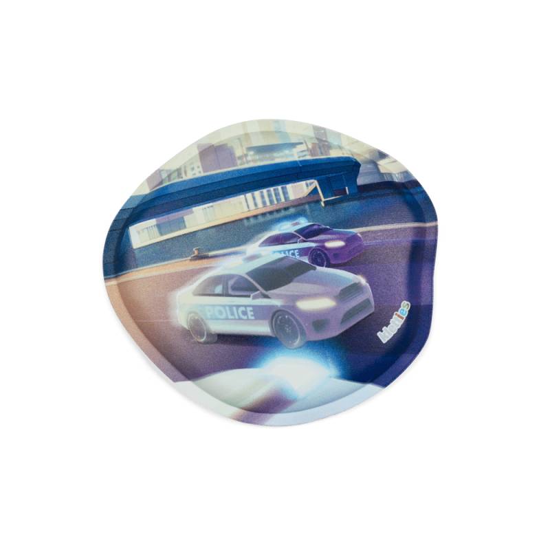 Ergobag - ergobag Glow In The Dark Klettie Polizei Multi Colored - Gr. - One Size von Ergobag