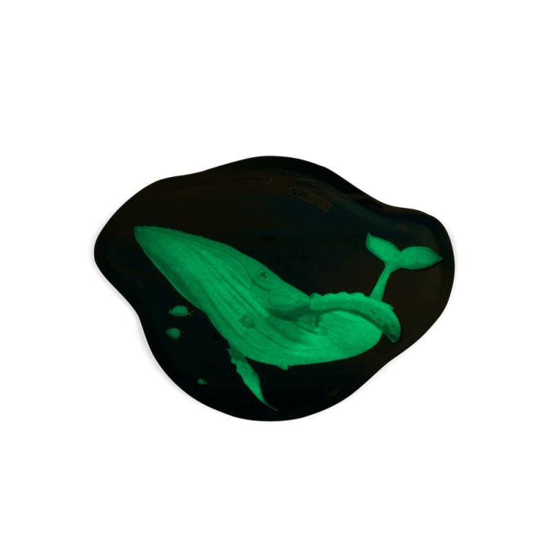 Ergobag - ergobag Glow In The Dark Klettie Wal Multi Colored - Gr. - One Size von Ergobag