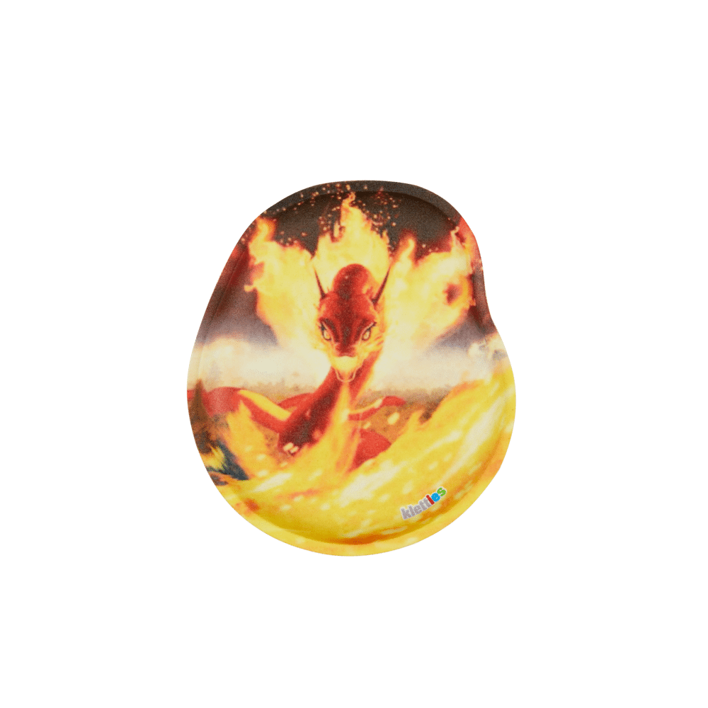 Ergobag - ergobag Glow in the Dark Klettie Feuerdrache Bunt - Gr. - One Size von Ergobag