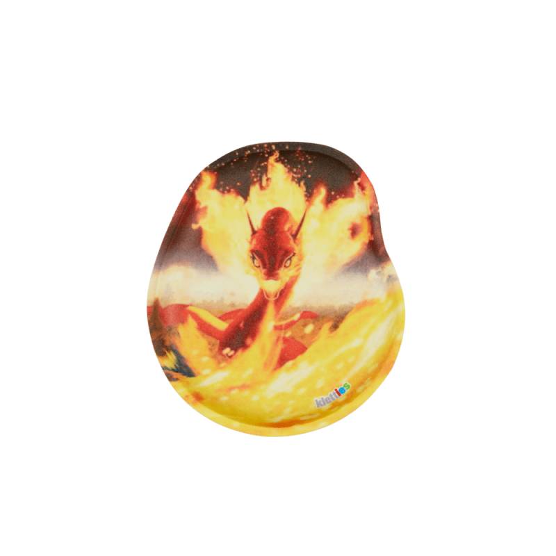 Ergobag - ergobag Glow in the Dark Klettie Feuerdrache Bunt - Gr. - One Size von Ergobag