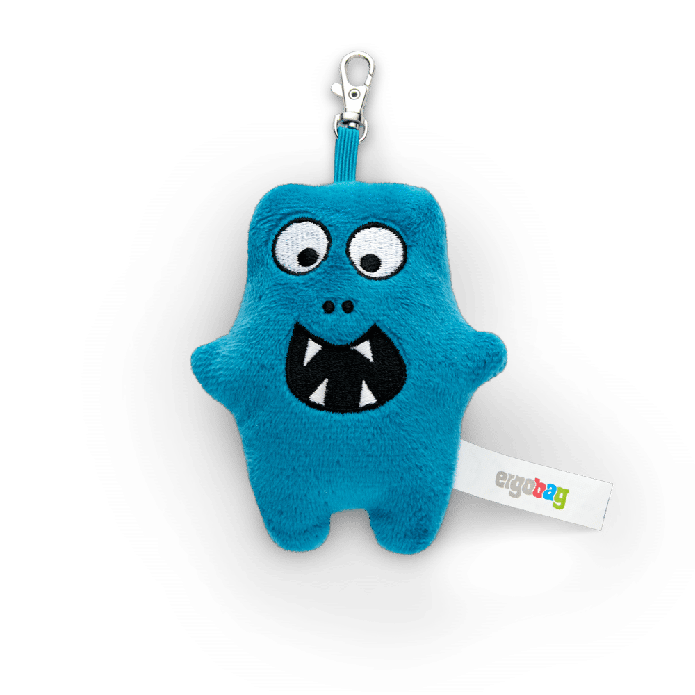 Ergobag - ergobag Hangies Plüsch Monster Petrol - Gr. - One Size von Ergobag