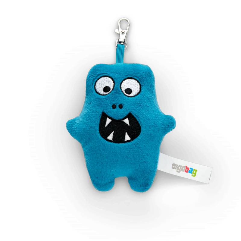 Ergobag - ergobag Hangies Plüsch Monster Petrol - Gr. - One Size von Ergobag