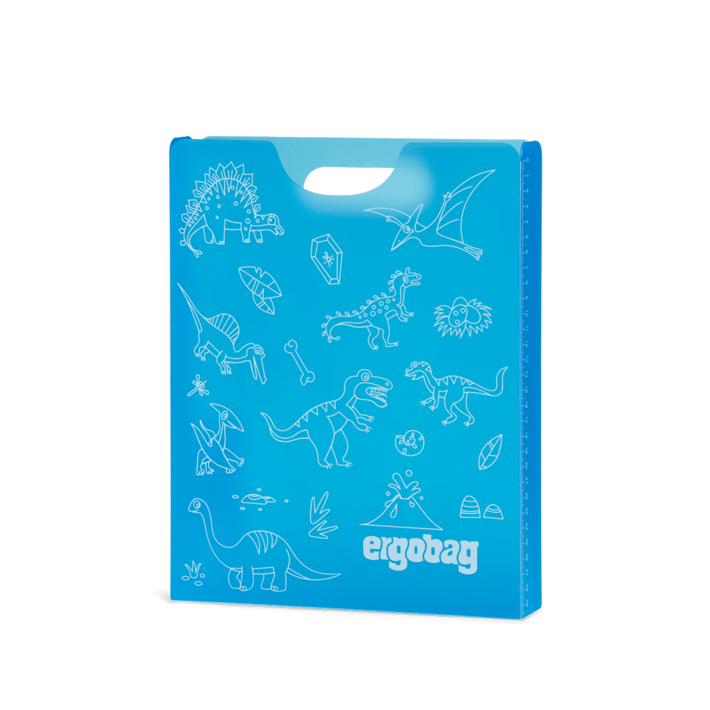 Ergobag - ergobag Heftebox Dinosaurier Blau - Gr. - One Size von Ergobag