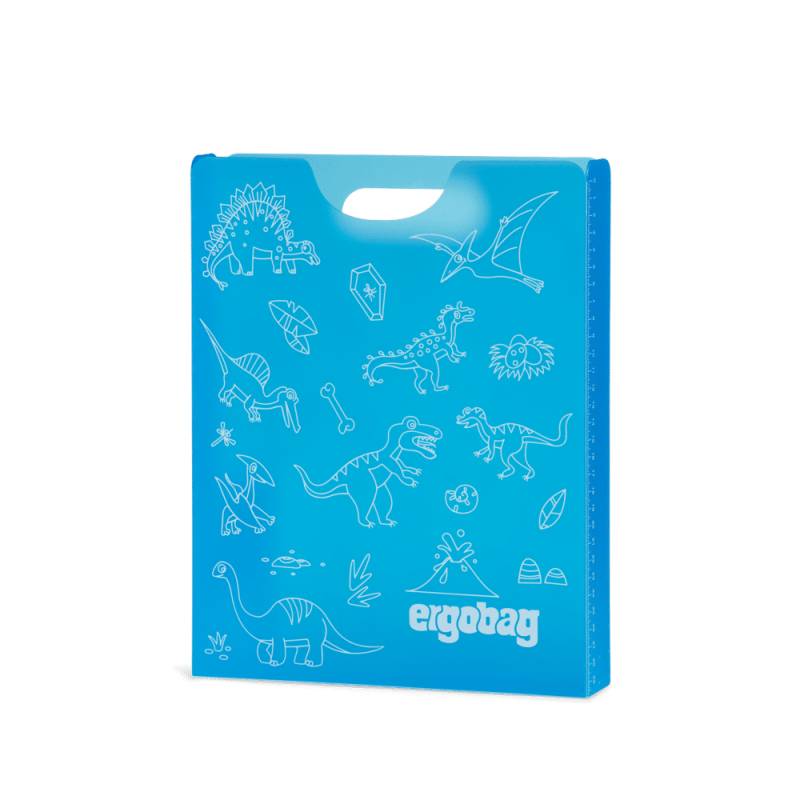 Ergobag - ergobag Heftebox Dinosaurier Blau - Gr. - One Size von Ergobag