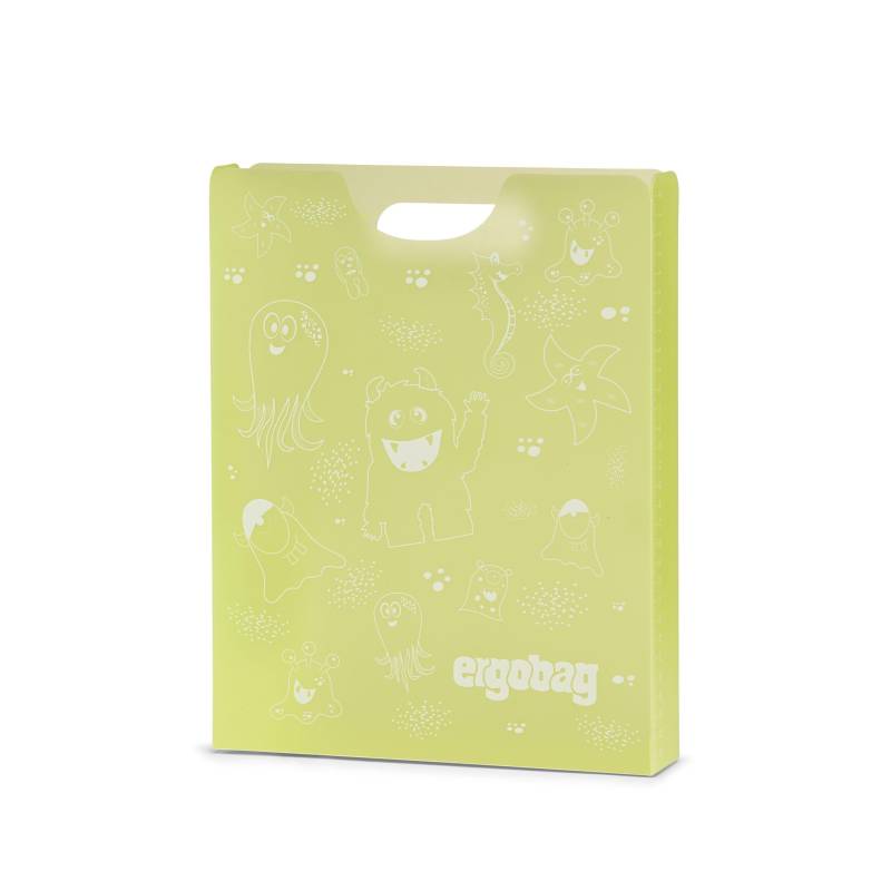 Ergobag - ergobag Heftebox Monster Gelb von Ergobag