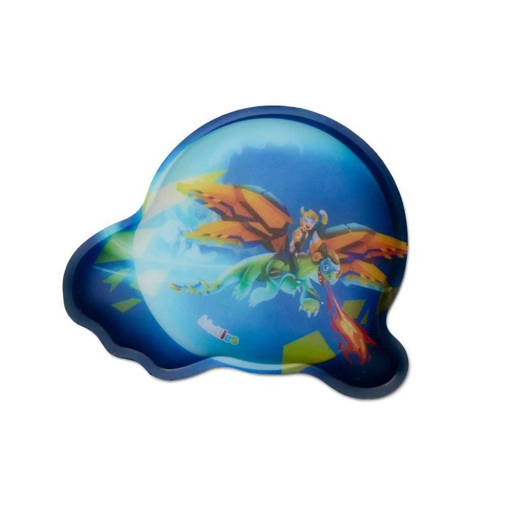 Ergobag - ergobag Klettie Drachen Blau - Gr. - One Size von Ergobag