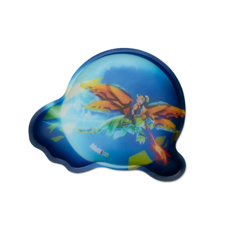 Ergobag - ergobag Klettie Drachen Blau - Gr. - One Size von Ergobag