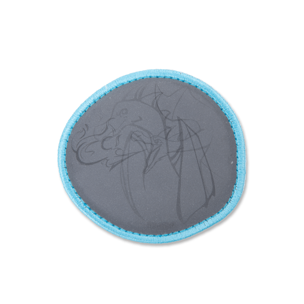 Ergobag - ergobag Klettie Drachen Grau - Gr. - One Size von Ergobag