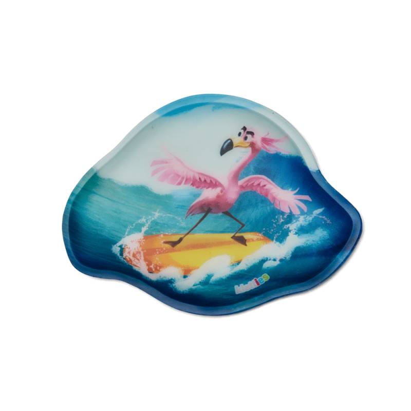 Ergobag - ergobag Klettie Flamingo Blau - Gr. - One Size von Ergobag