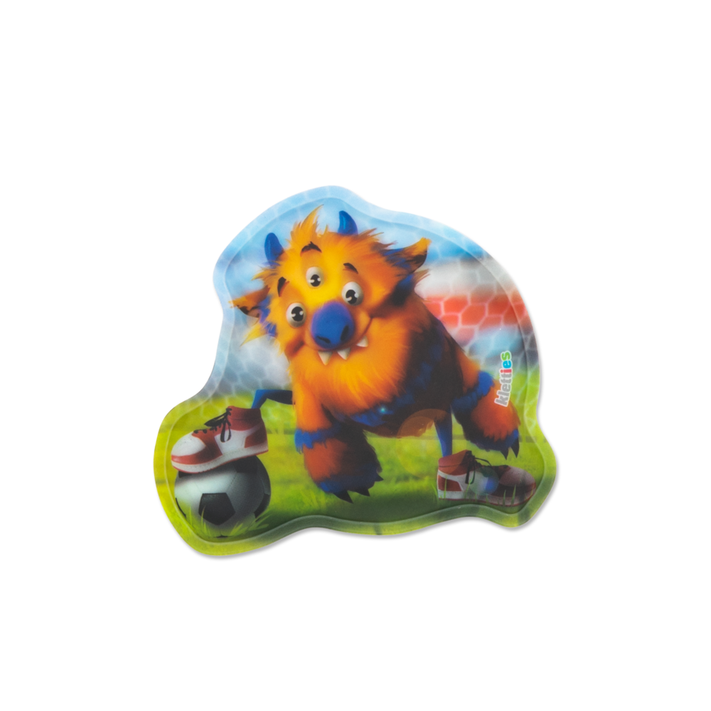 Ergobag - ergobag Klettie Monster Fußball Mehrfarbig - Gr. - One Size von Ergobag