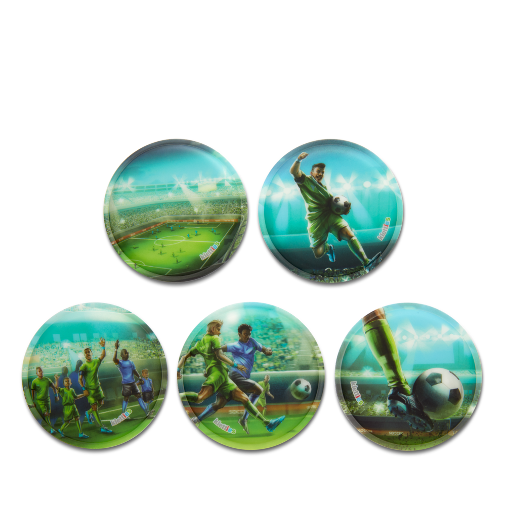 Ergobag - ergobag Klettie Set Elfmeter Bunt - Gr. - One Size von Ergobag