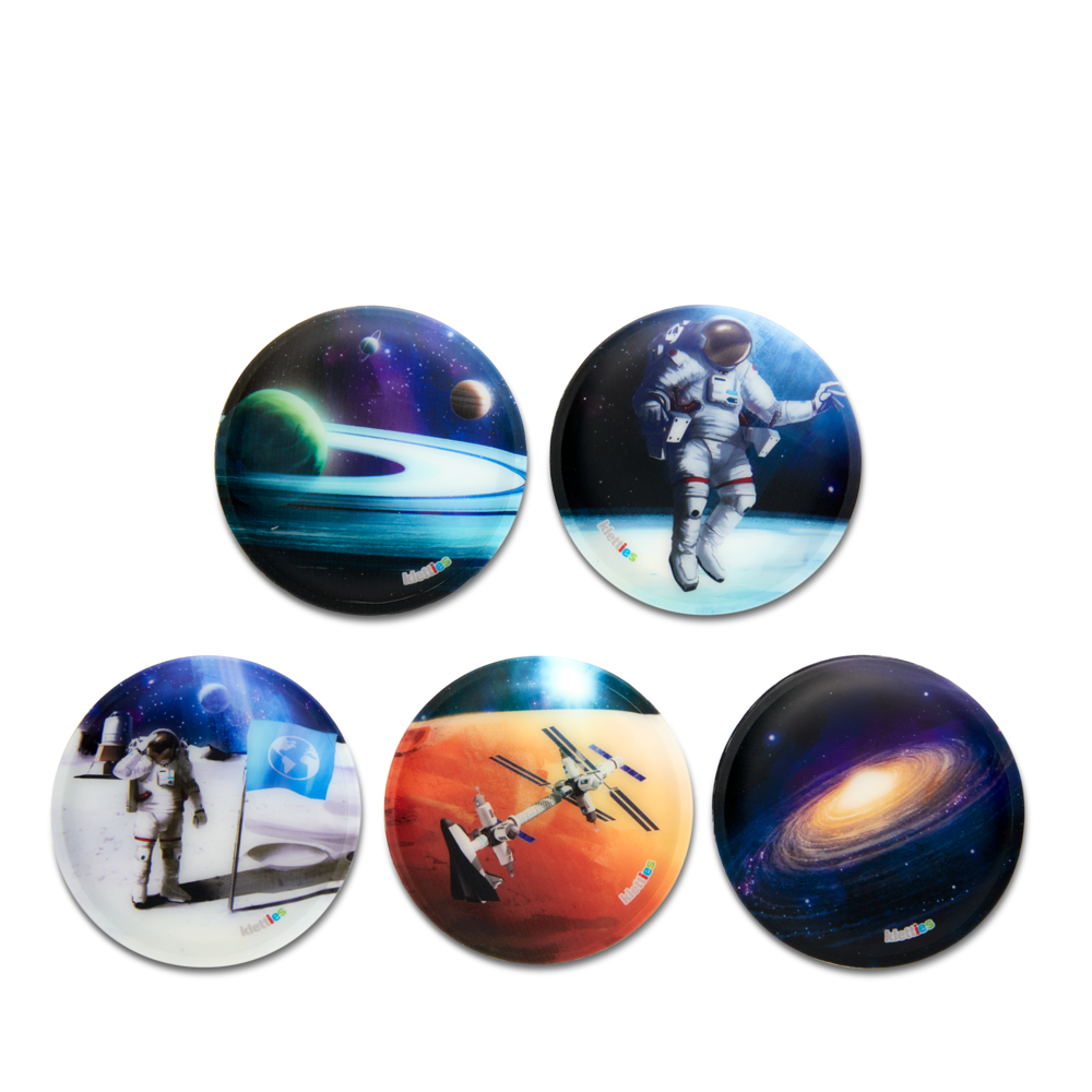 Ergobag - ergobag Klettie Set Universum Bunt - Gr. - One Size von Ergobag