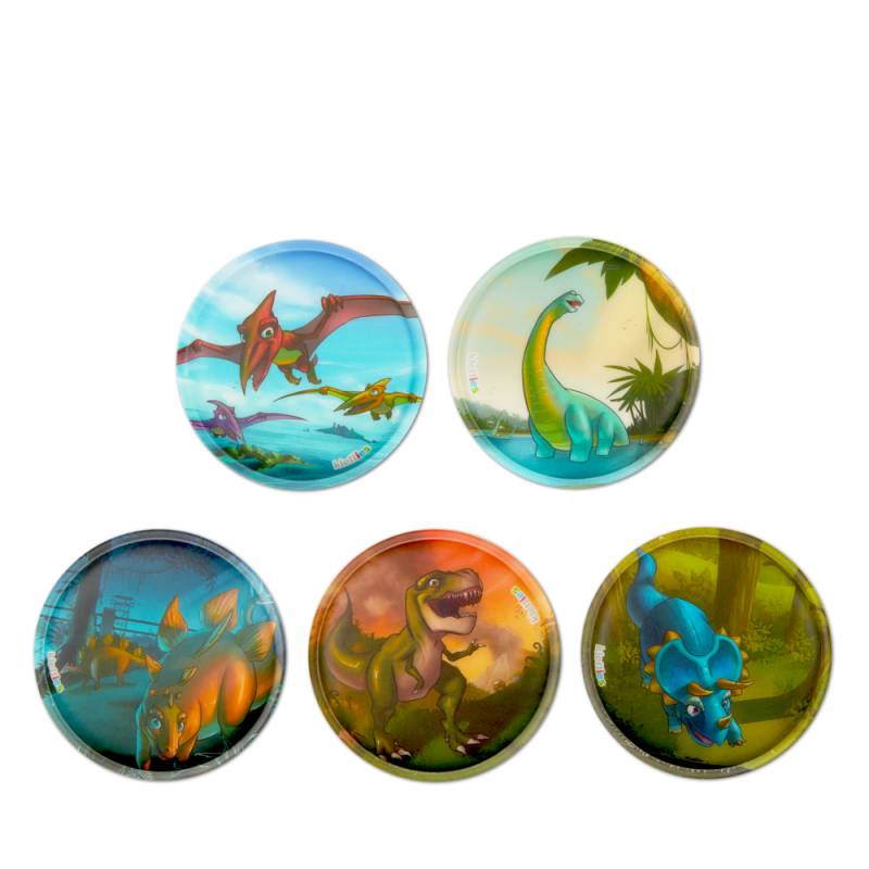 Ergobag - ergobag Kletties-Set Dinosaurier Park Bunt - Gr. - One Size von Ergobag