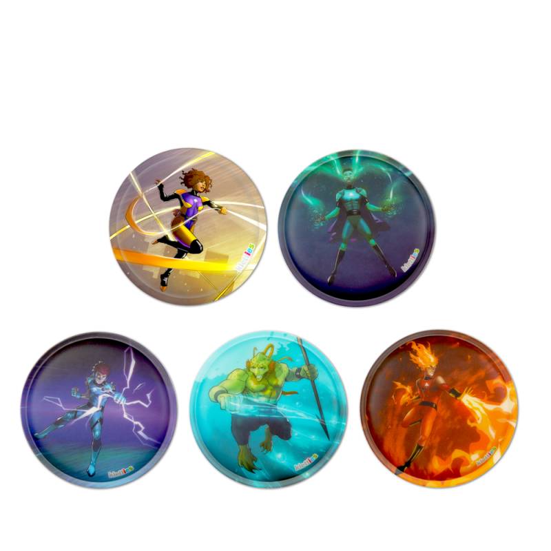 Ergobag - ergobag Kletties-Set Magische Superkräfte Bunt - Gr. - One Size von Ergobag