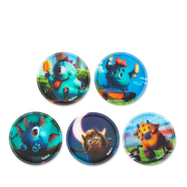 Ergobag - ergobag Kletties-Set Monster von Ergobag