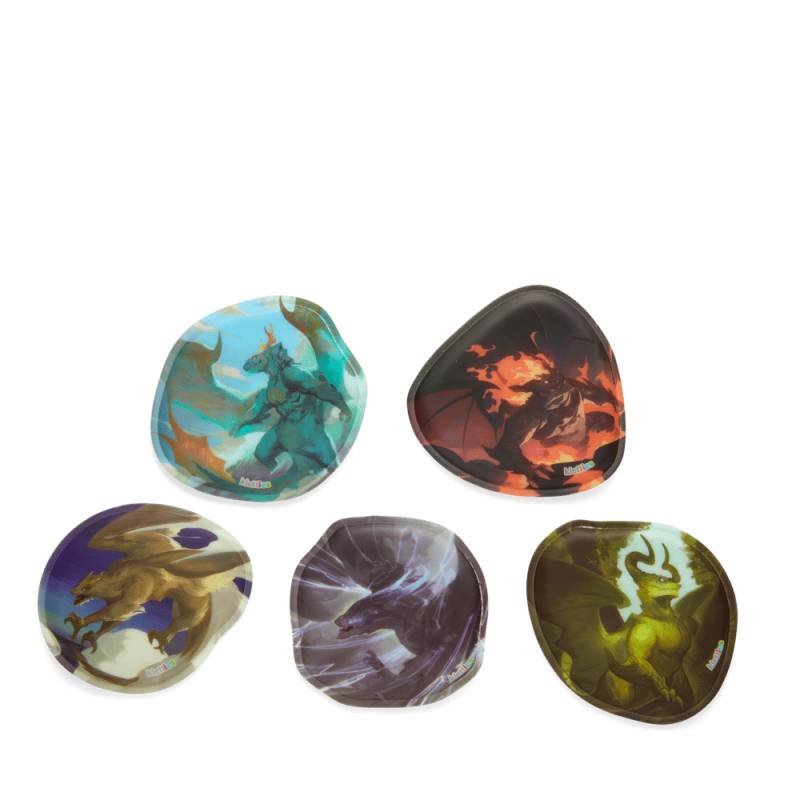 Ergobag - ergobag Kontur Klettie Set Drachenfreunde Bunt - Gr. - One Size von Ergobag