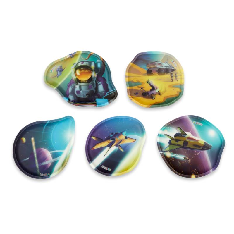 Ergobag - ergobag Kontur Klettie Set Himmelsraum Multi Colored - Gr. - One Size von Ergobag