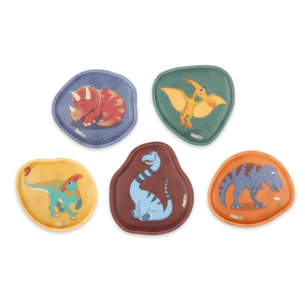 Ergobag - ergobag Kontur Klettie Set Urzeit Multi Colored - Gr. - One Size von Ergobag