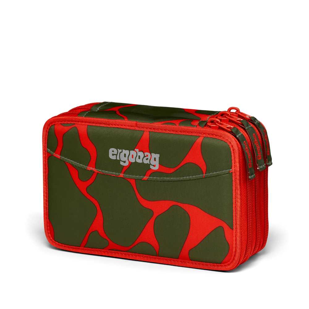 Ergobag - ergobag Maxi-Mäppchen Feuerspeibär Orange - Gr. - One Size von Ergobag