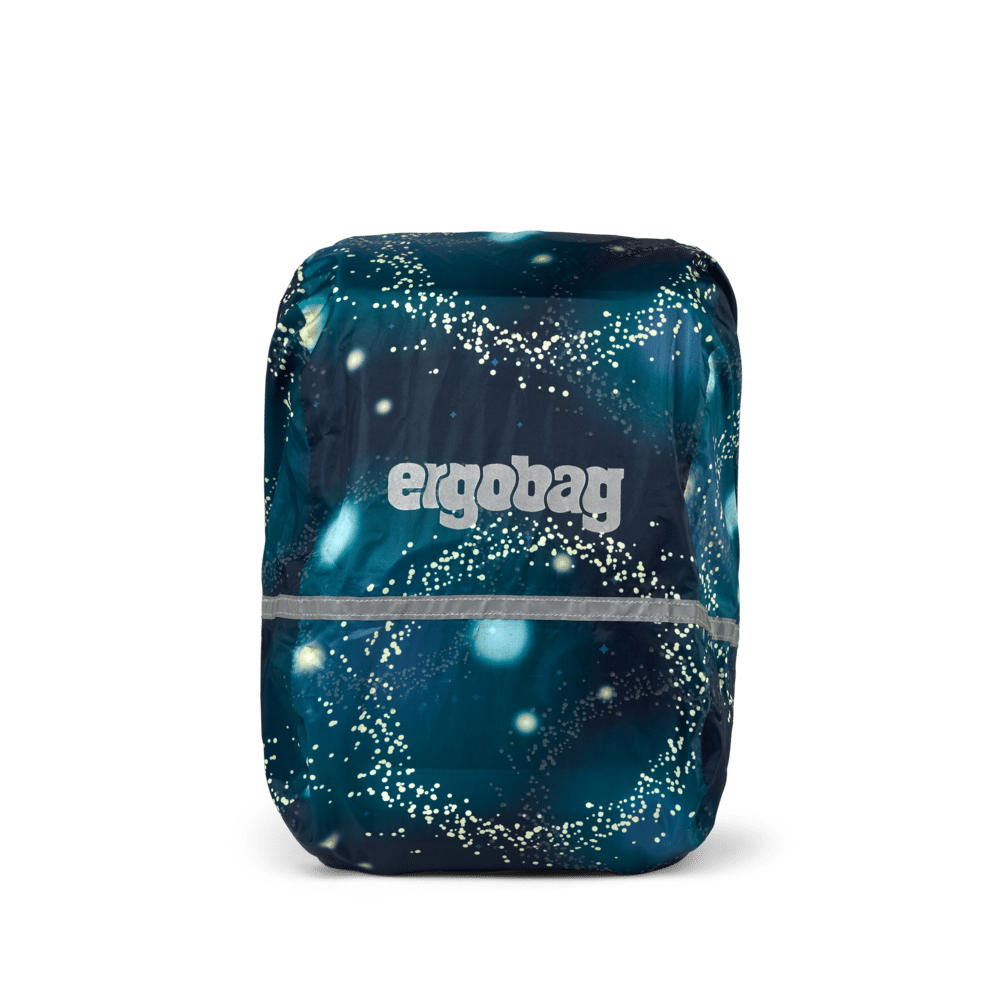 Ergobag - ergobag Rain Cover For School Backpack Weltraum Dunkelblau - Gr. - One Size von Ergobag