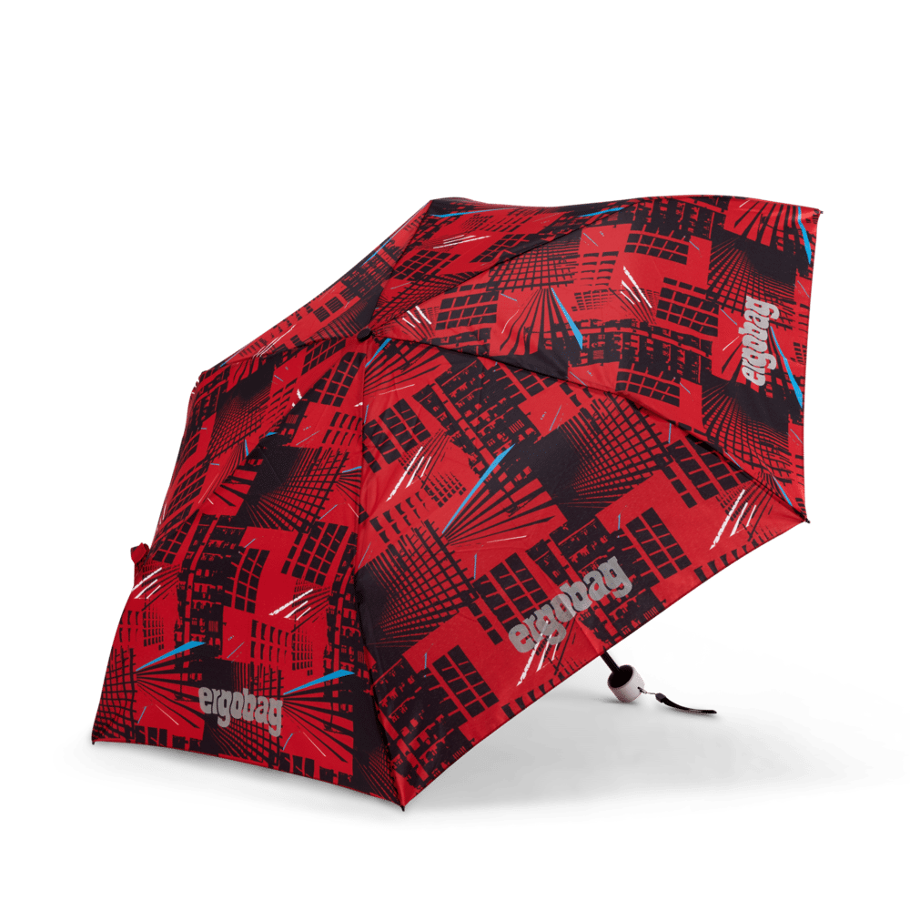 Ergobag - ergobag Regenschirm AlarmBärreitschaft Rot - Gr. - One Size von Ergobag