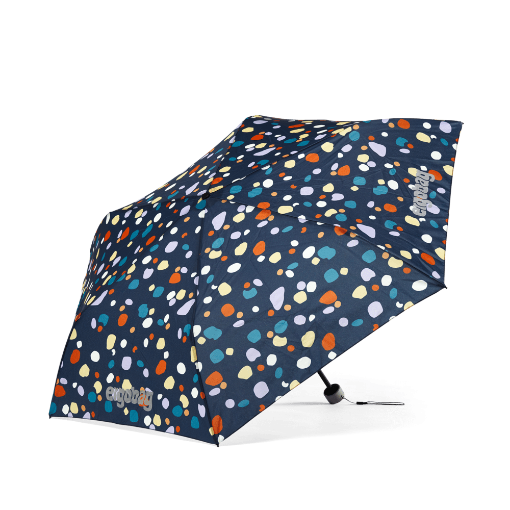 Ergobag - ergobag Regenschirm Bärnsteinhöhle Dunkelblau - Gr. - One Size von Ergobag