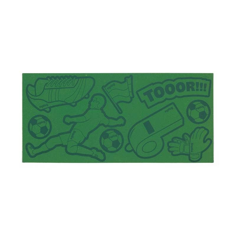 Ergobag - ergobag Sticker Set (10pcs) Reflexie-Sticker Set Fußball von Ergobag