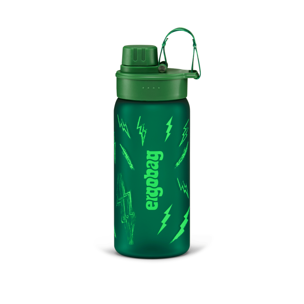 Ergobag - ergobag Trinkflasche Blitze Dunkelgrün - Gr. - One Size von Ergobag