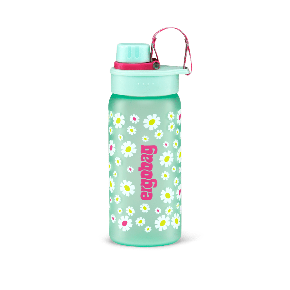 Ergobag - ergobag Trinkflasche Blümchen Türkis - Gr. - One Size von Ergobag