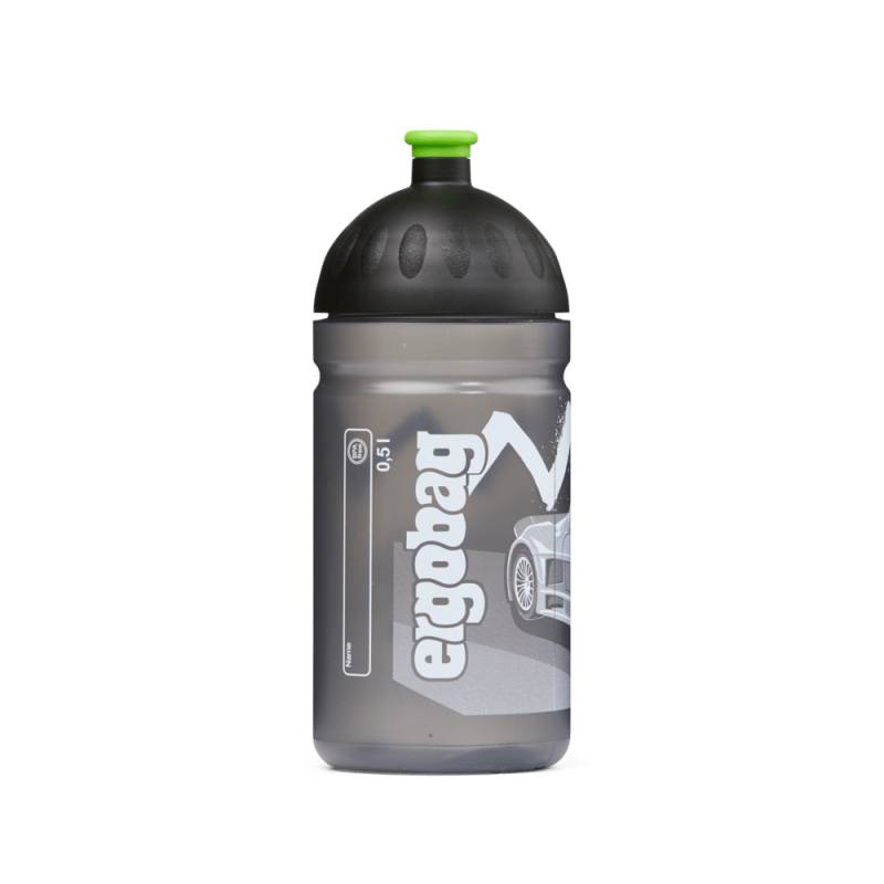 Ergobag - ergobag Trinkflasche Rennauto Schwarz - Gr. - One Size von Ergobag