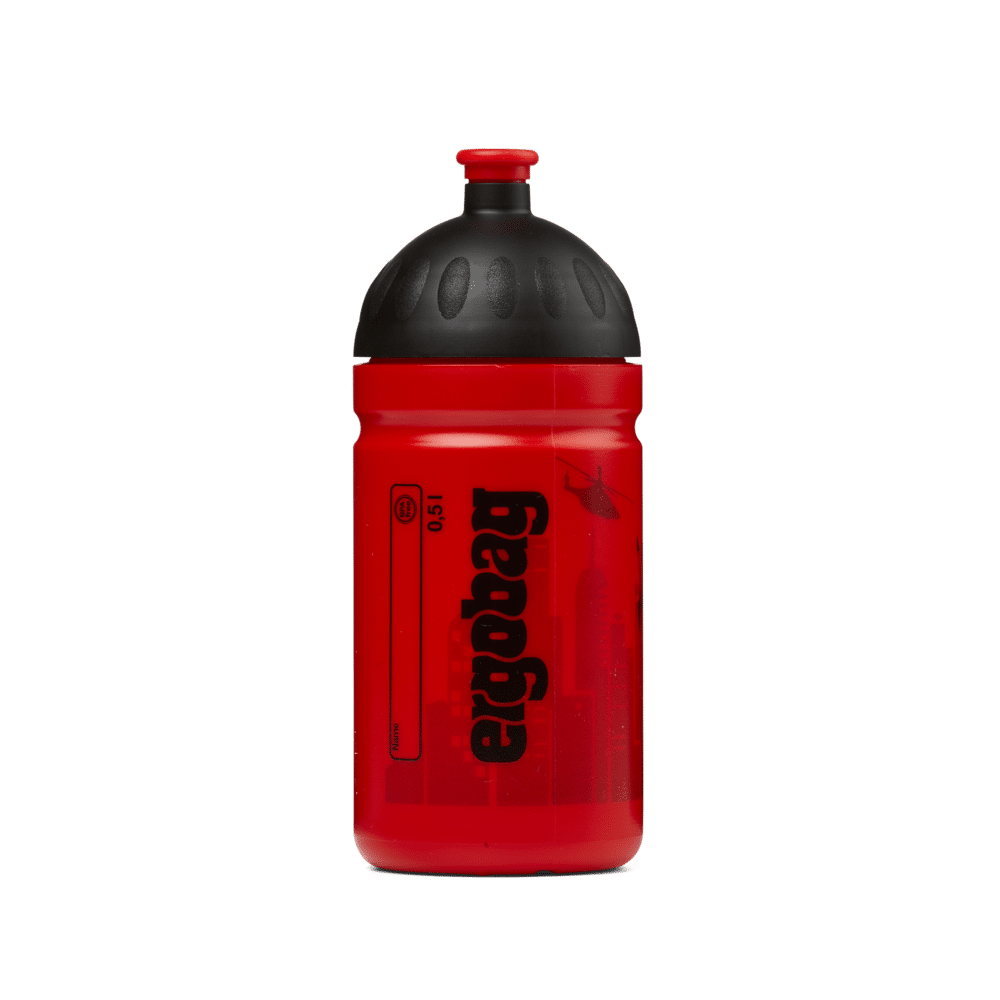 Ergobag - ergobag Trinkflasche Superheld Rot - Gr. - One Size von Ergobag