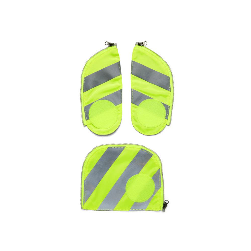 Ergobag - ergobag Zip-Set mit Reflektorstreifen Gelb Gelb von Ergobag