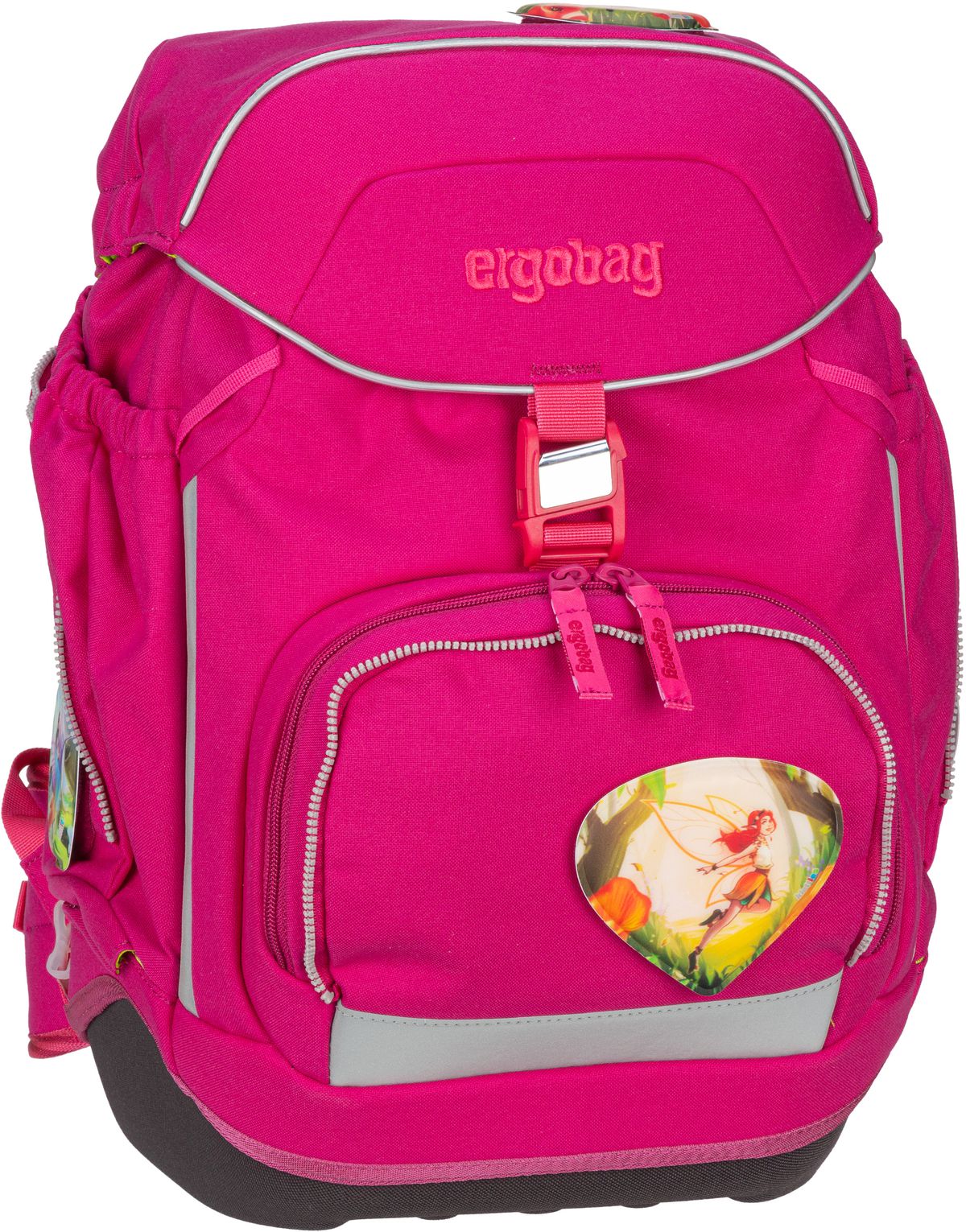 ergobag pack Set ECO Hero  in Pink (20 Liter), Schulranzen von Ergobag