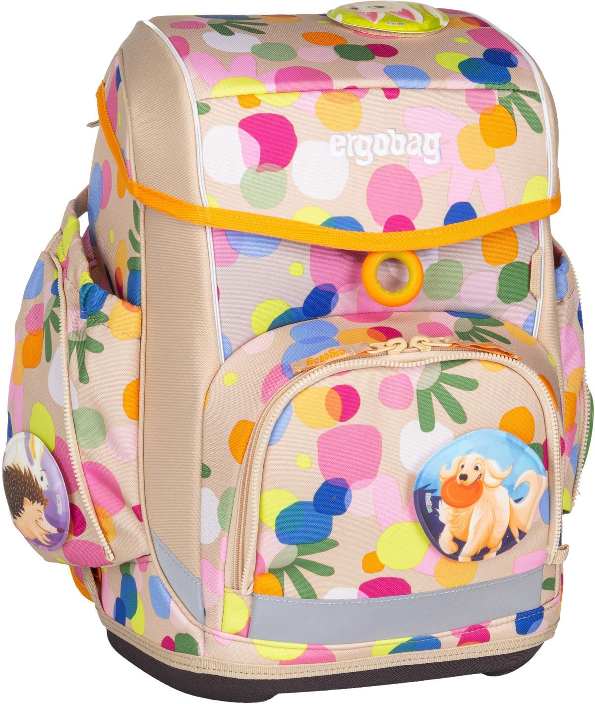 ergobag cubo Set ECO  in Flower PowBär (19 Liter), Schulranzen von Ergobag