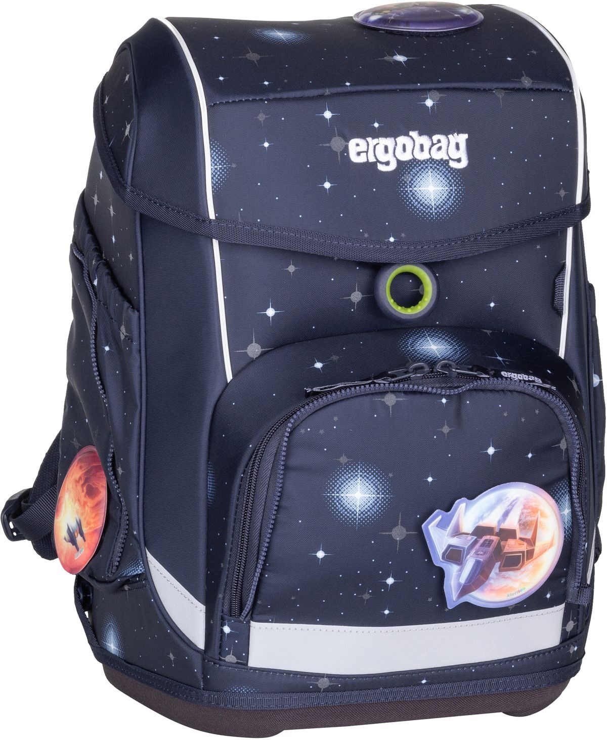 ergobag cubo Set GLOW  in Blau (19 Liter), Schulranzen von Ergobag