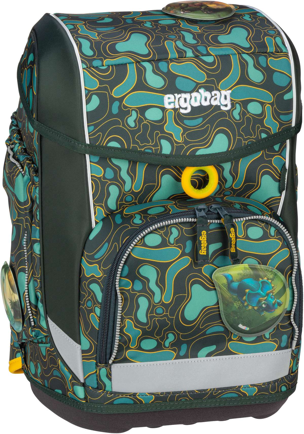 ergobag cubo Set  in Grün (19 Liter), Schulranzen von Ergobag