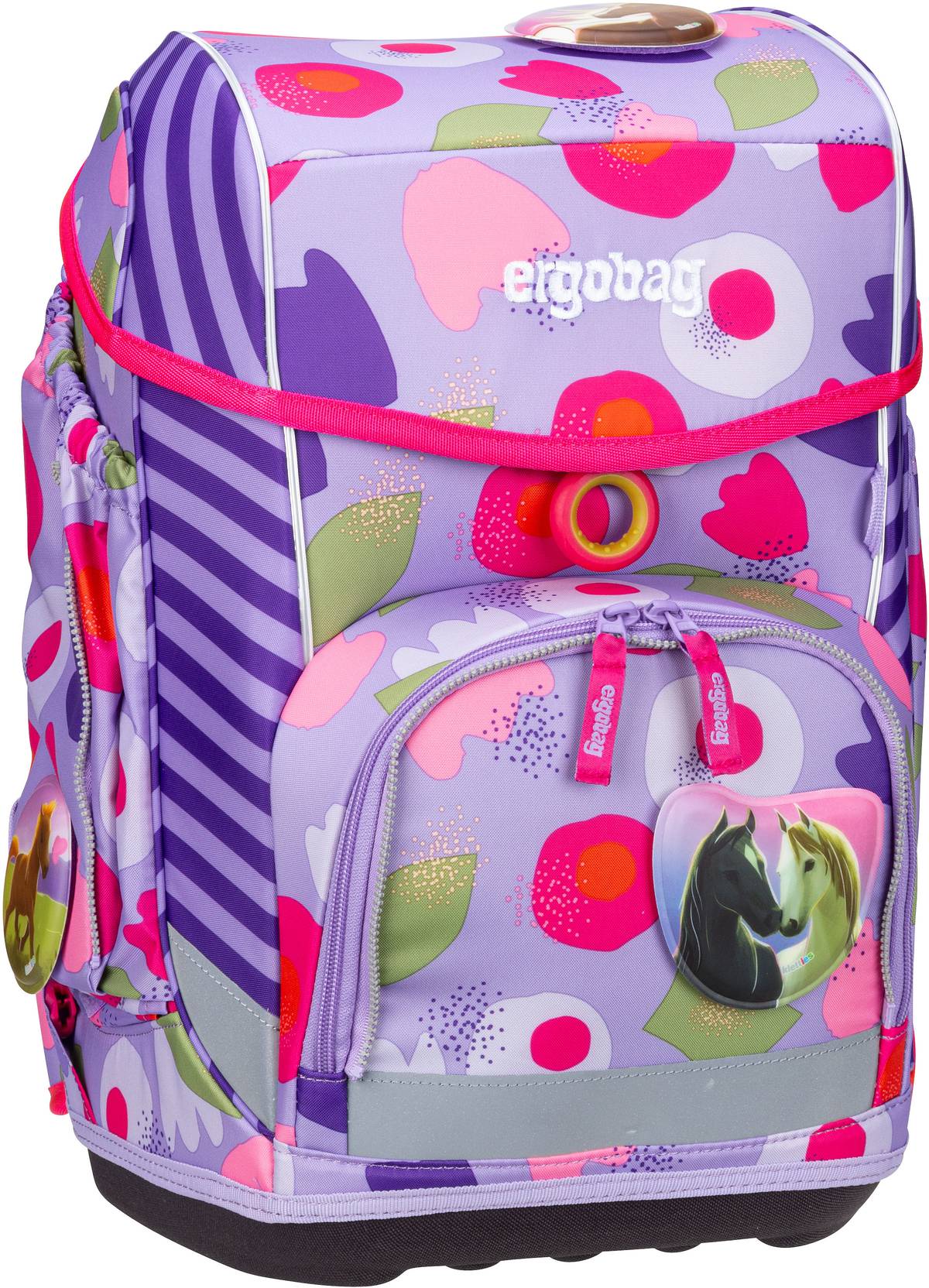 ergobag cubo Set  in Violett (19 Liter), Schulranzen von Ergobag