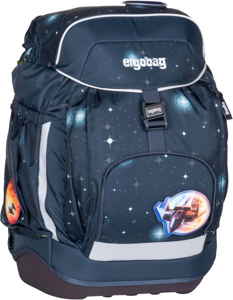 ergobag maxi Set GLOW  in Blau (24 Liter), Schulranzen von Ergobag
